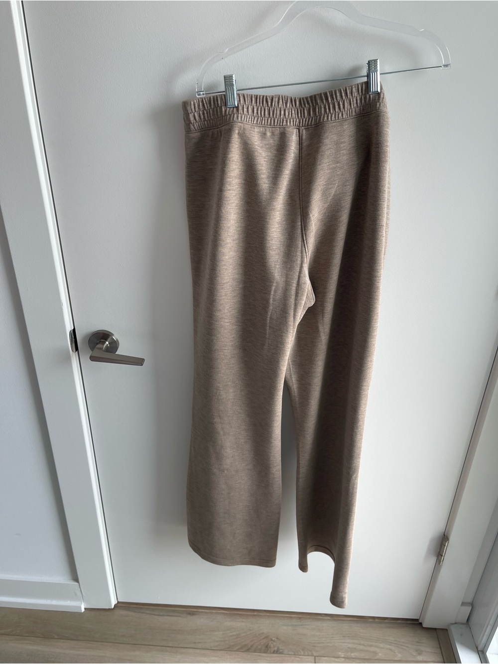 SPANX Air Essentials Tan Wide-Leg Pants - Picture 4 of 4